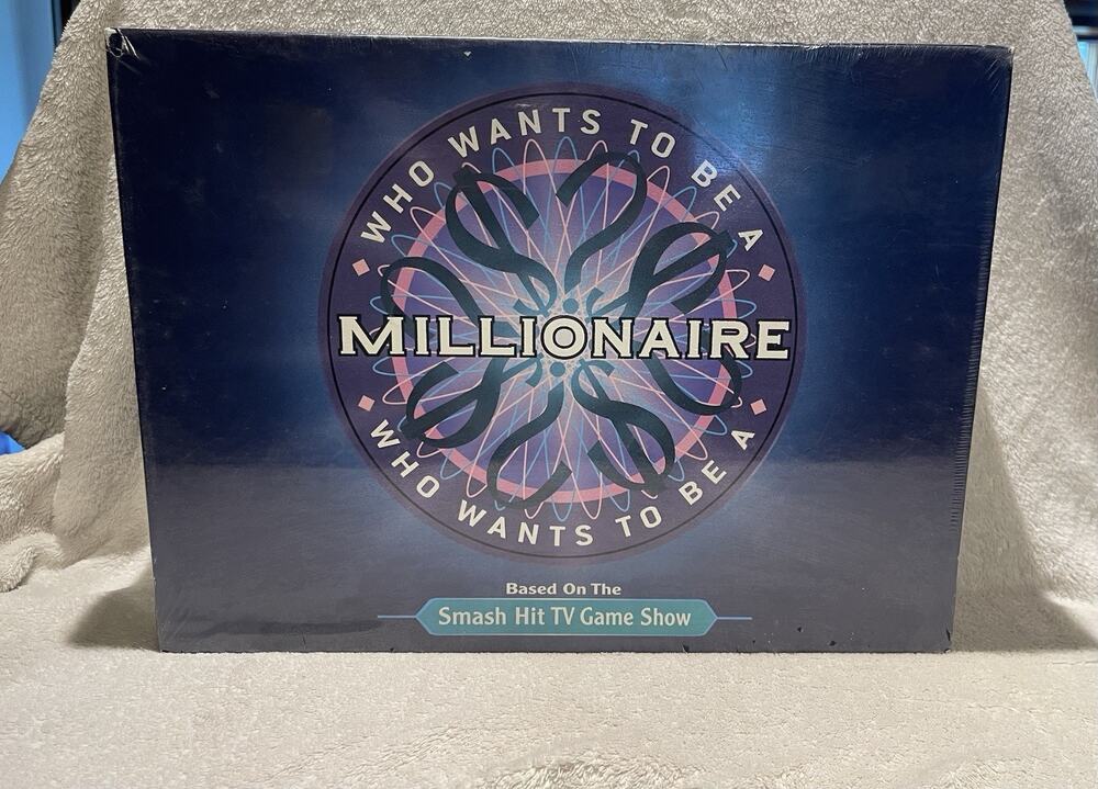 New & Sealed! Who Wants To Be A Millionaire 2000 Pressman Family Board Game